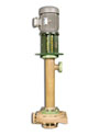 Fybroc fiberglass vertical pump