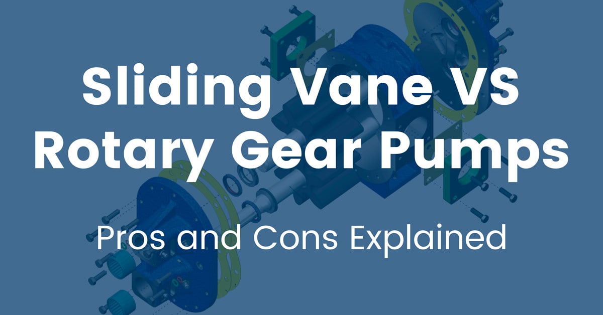 Sliding Vane vs Rotary Gear Pump